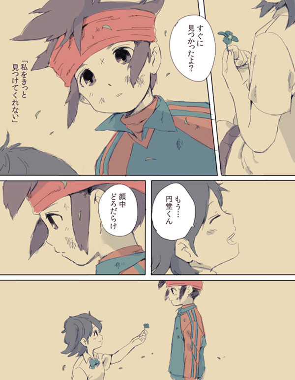 La trèfle aux quatre feuilles.