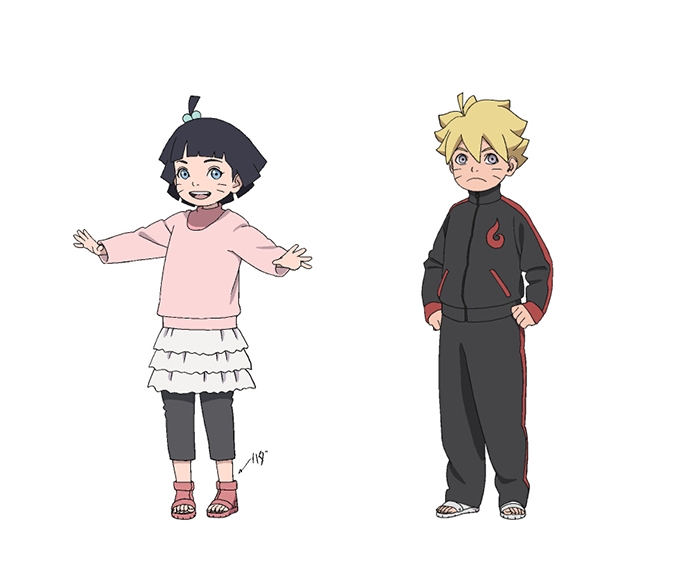 Les enfants de Naruto et de Hinata