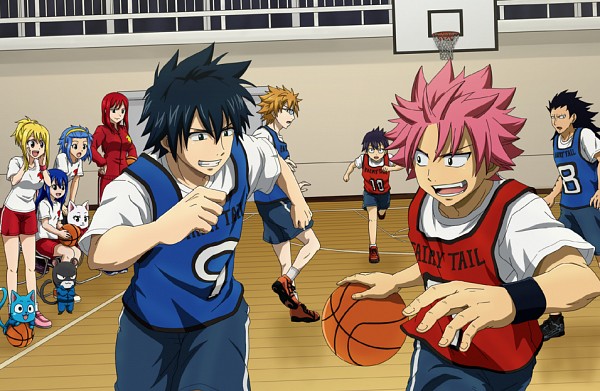 Une partie de basket
